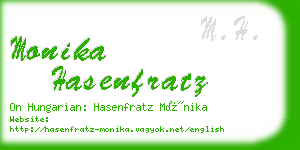 monika hasenfratz business card